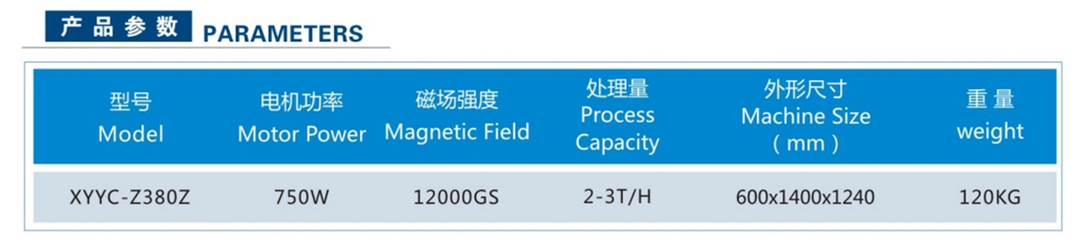 永磁转动式干粉自动除铁器(图1)